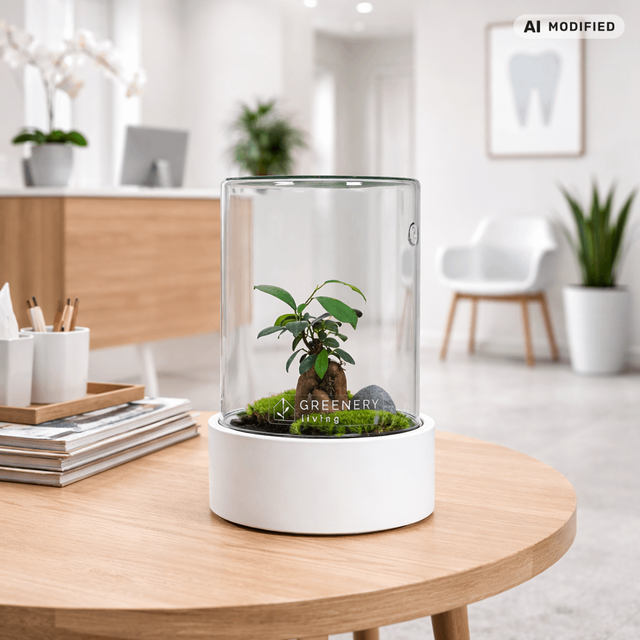 Greenery Living Flaschengarten Beispielbild KI generiert